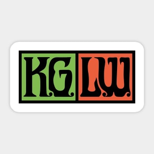 kglw Sticker